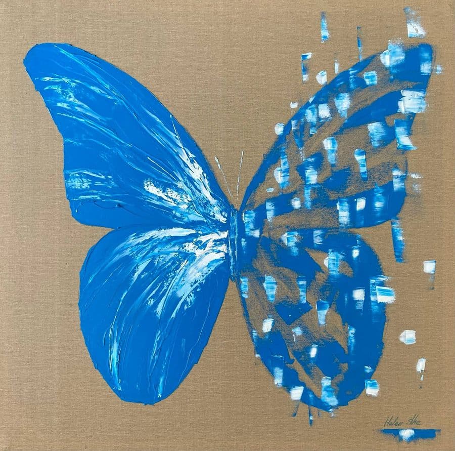 Butterfly Matrix Blu — Helen She