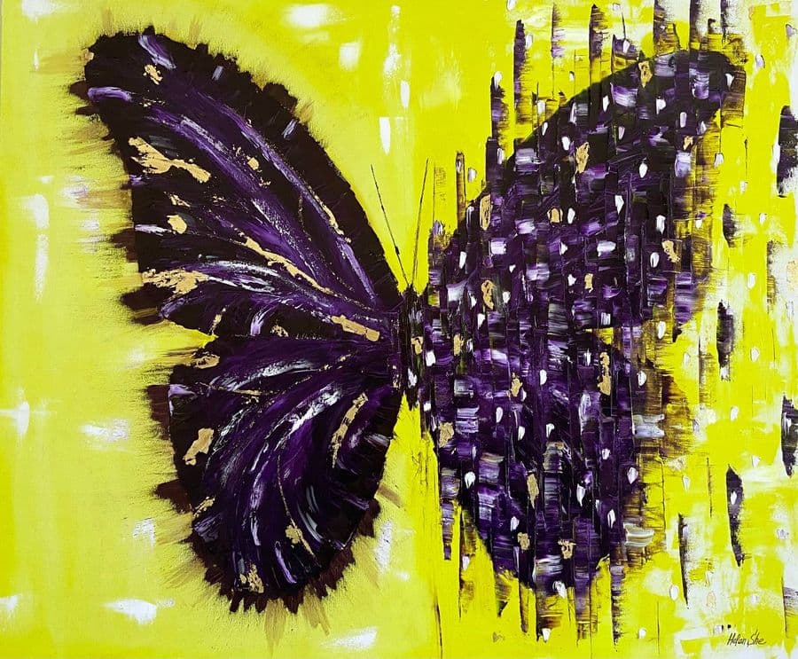 BUTTERFLY MATRIX GOLD — Helen She