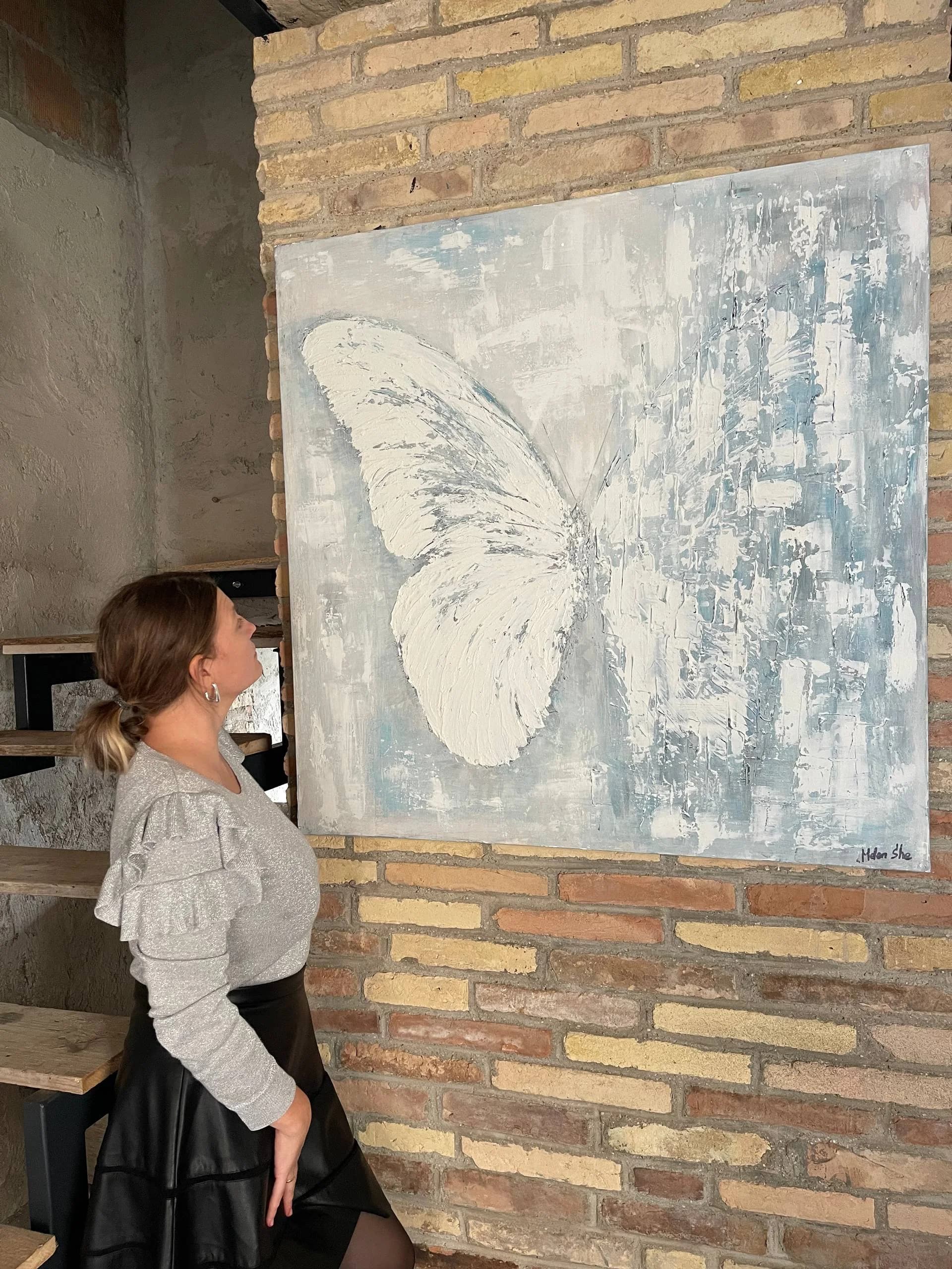 Butterfly That Came To Your Home — Helen She