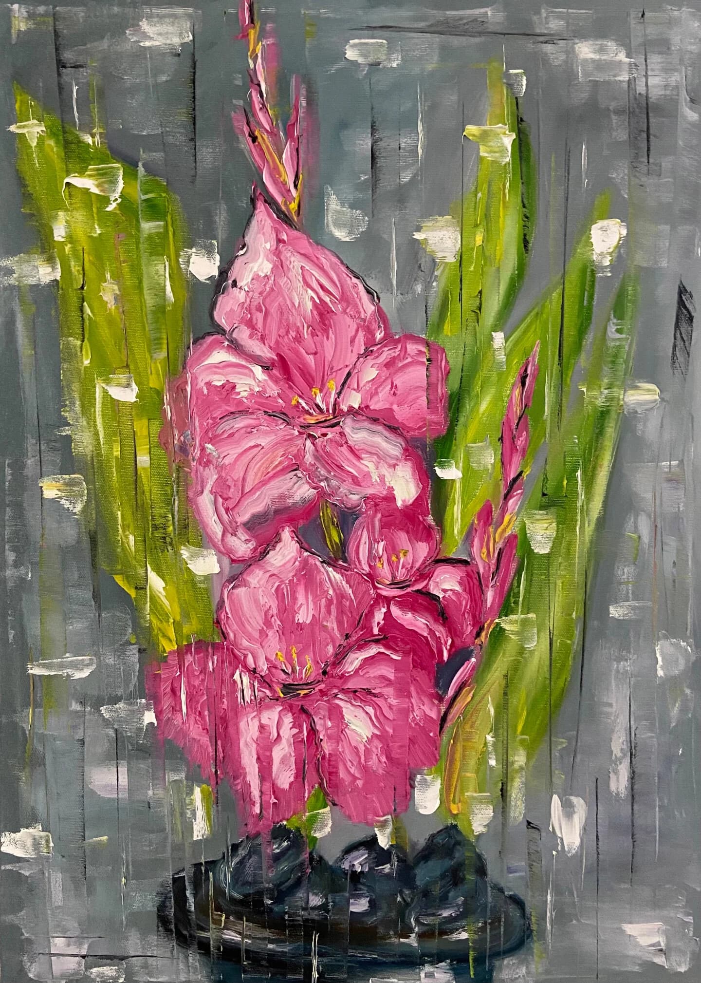FLOWER GLADIOLUS — Helen She