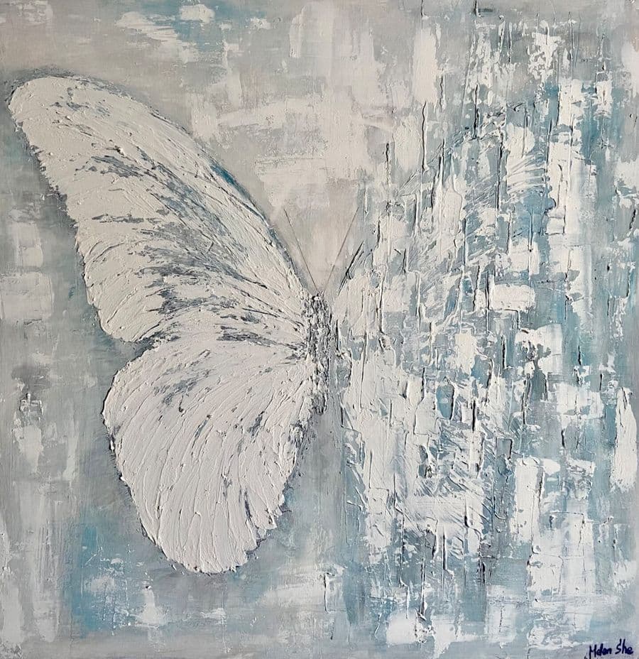 BUTTERFLY MATRIX SCULPTURE — Helen She