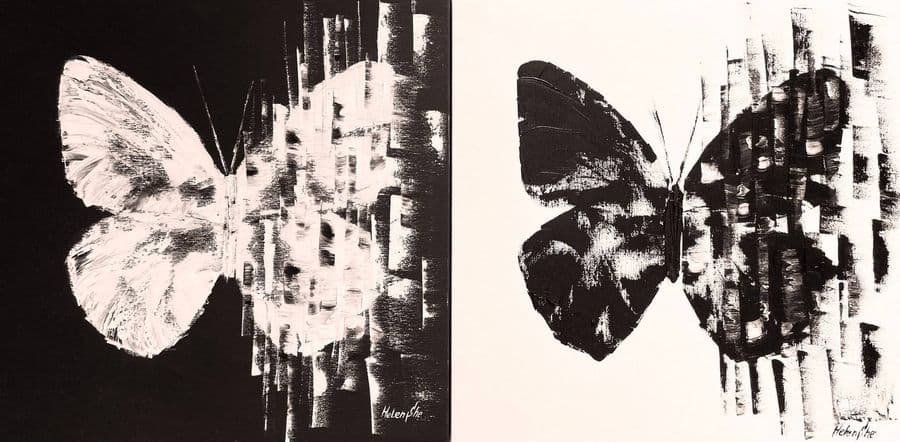 BUTTERFLY MATRIX YIN YANG — Helen She