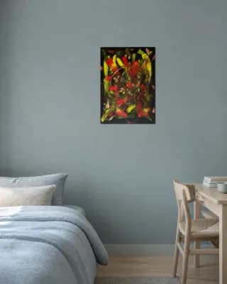Abstract #35 shown in Bedroom / Study