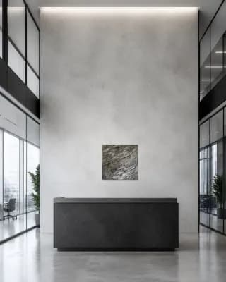 ABSTRACT #5 shown in Office Lobby
