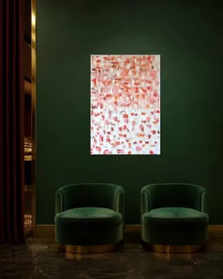 Abstraction #33 shown in Hotel Lounge
