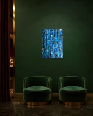 ABSTRACTION shown in Hotel Lounge