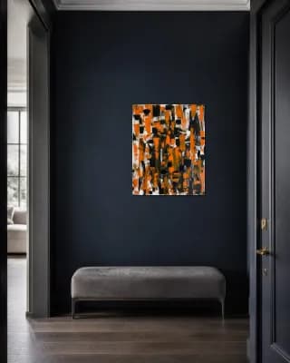AFRICA "TIGER" shown in Entryway