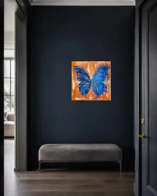 BUTTERFLY MATRIX CRISTAL shown in Entryway