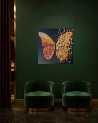 BUTTERFLY MATRIX ELEGANCE shown in Hotel Lounge
