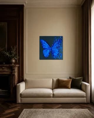BUTTERFLY MATRIX HIGHT shown in Classic Living Room