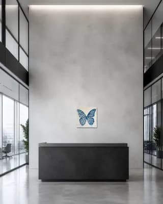 BUTTERFLY MATRIX LIBERTA shown in Office Lobby