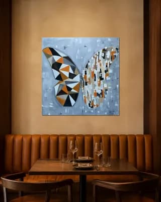 BUTTERFLY MATRIX PICASSO shown in Restaurant
