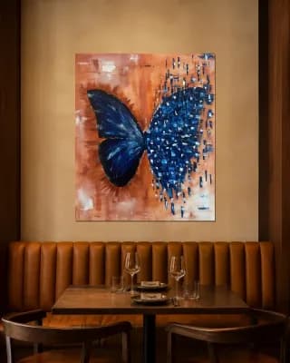 BUTTERFLY MATRIX shown in Restaurant