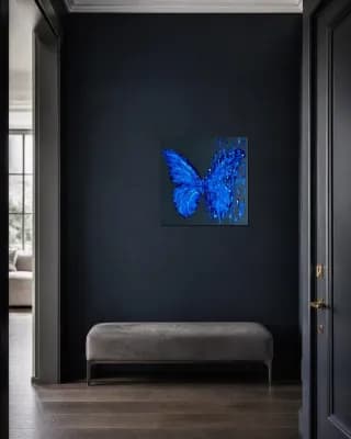 BUTTERFLY MATRIX shown in Entryway