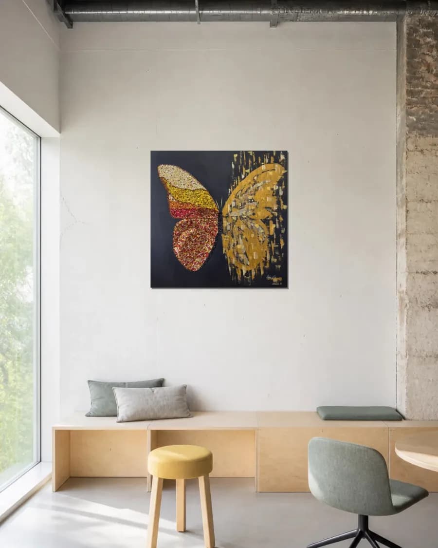 BUTTERFLY MATRIX shown in an interior