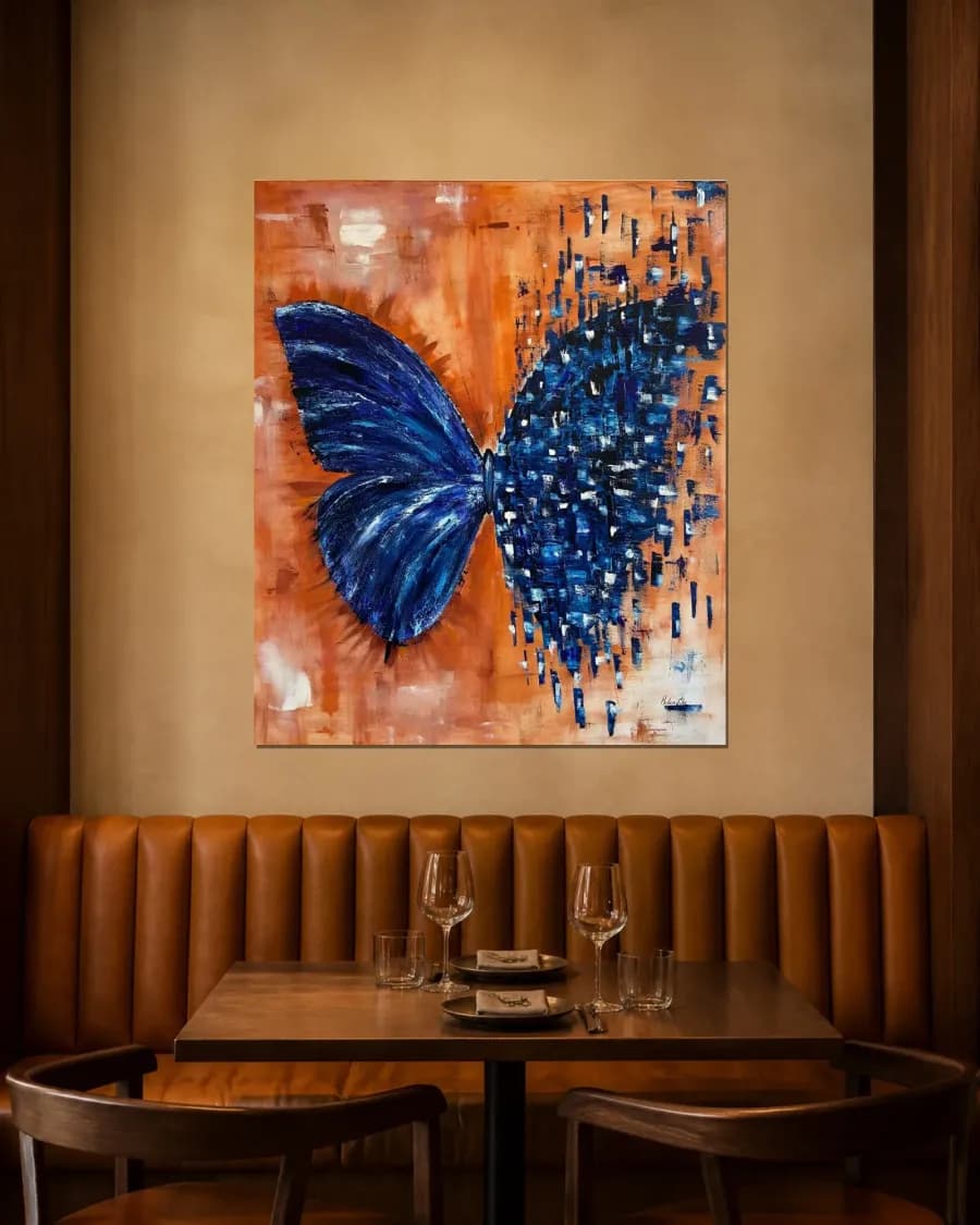 BUTTERFLY MATRIX shown in an interior