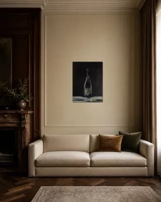 DOM PERIGNON shown in Classic Living Room