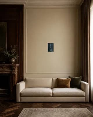 DOM PEROGNON Vintage shown in Classic Living Room