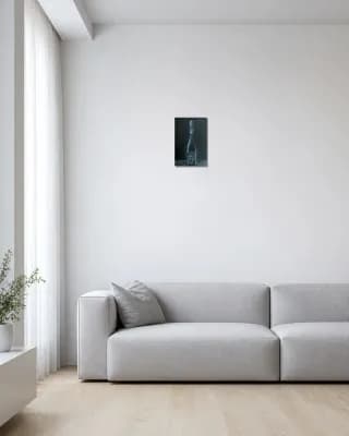 DOM PEROGNON Vintage shown in Minimalist Living Room