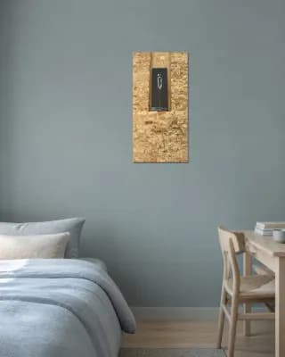 Elegance in the Dar shown in Bedroom / Study