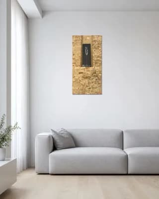 Elegance in the Dar shown in Minimalist Living Room