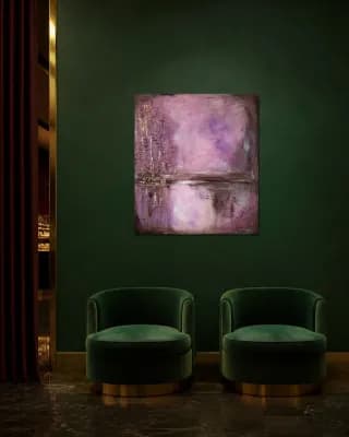 Fairy Spring Forest shown in Hotel Lounge