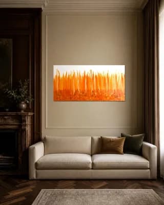 FRESH GRANO shown in Classic Living Room