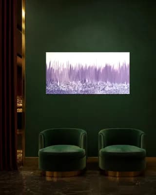 FRESH LAVENDER shown in Hotel Lounge