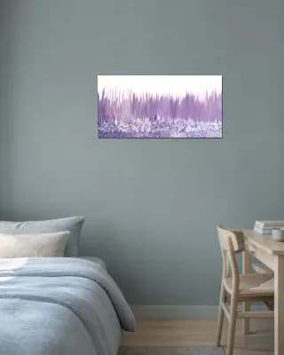 FRESH LAVENDER shown in Bedroom / Study