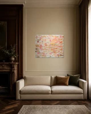 Golden Serenity shown in Classic Living Room
