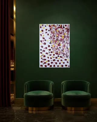 INDIA shown in Hotel Lounge