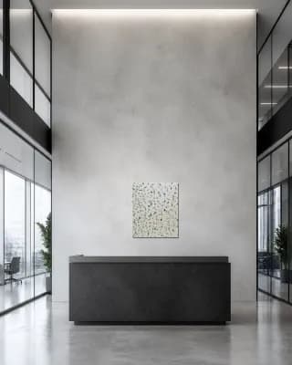 ITALIA shown in Office Lobby