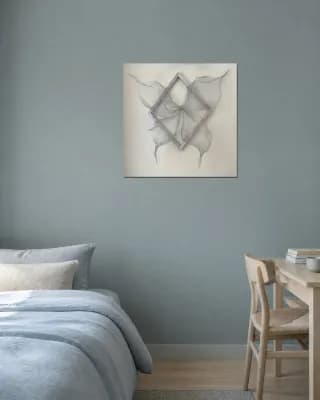 Metamorphosis in Flight shown in Bedroom / Study
