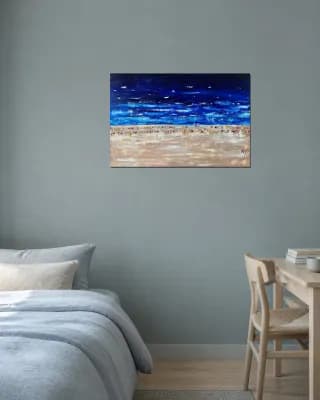 Midnight Shoreline shown in Bedroom / Study