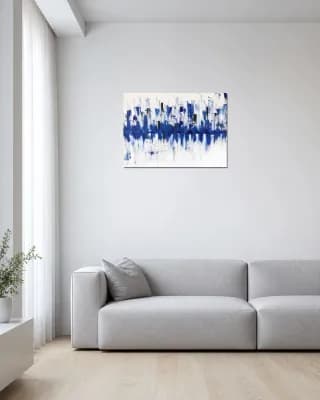 New York '19 shown in Minimalist Living Room