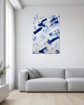 NEW YORK #4 shown in Minimalist Living Room