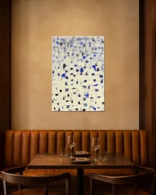 New York shown in Restaurant