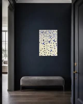 New York shown in Entryway
