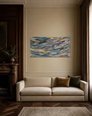 PLANET NEPTUNE shown in Classic Living Room