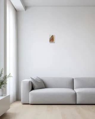 SCULPTURE DUBAI shown in Minimalist Living Room