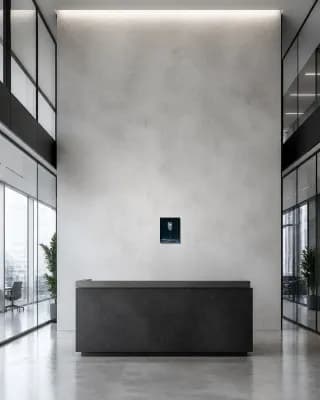The Last Toast shown in Office Lobby