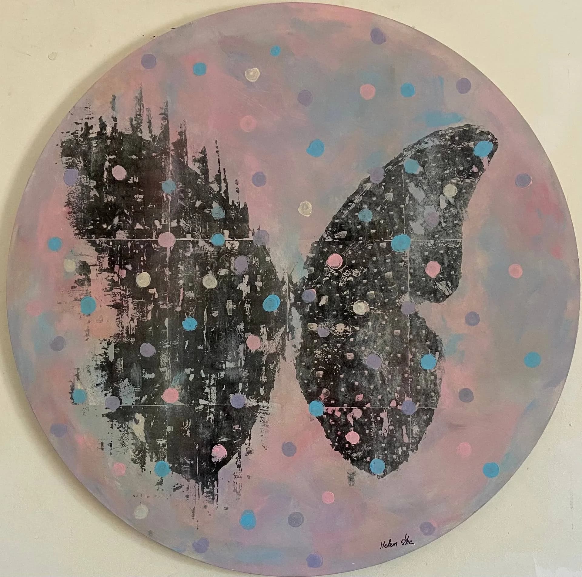 Butterfly Matrix Pop Art — Helen She
