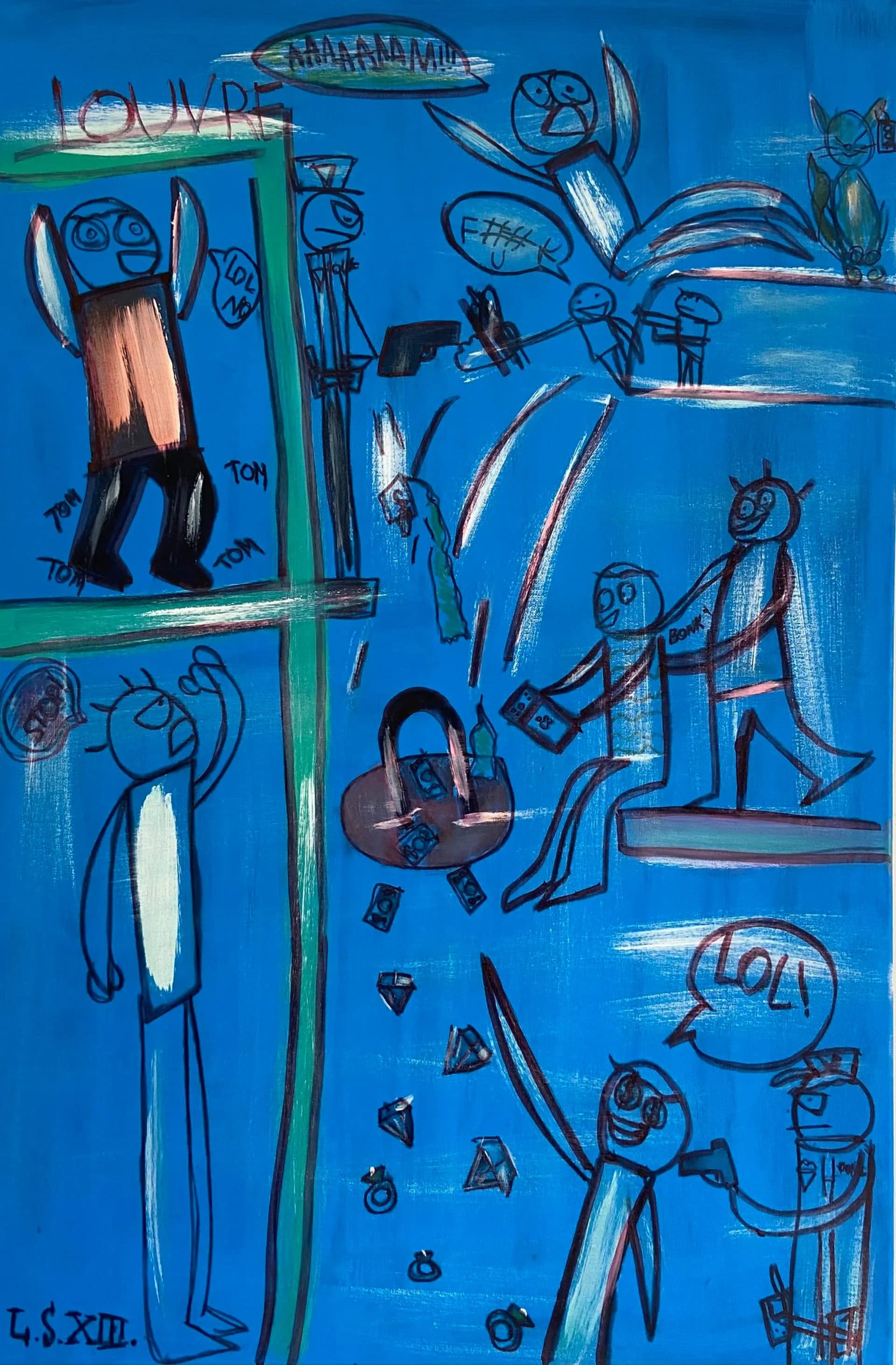 Blue Frame I— The Heist — Helen She