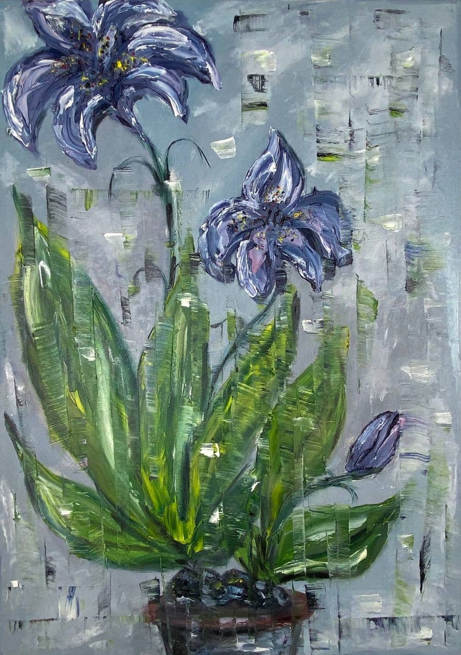 FLOWERS LILIES — Helen She