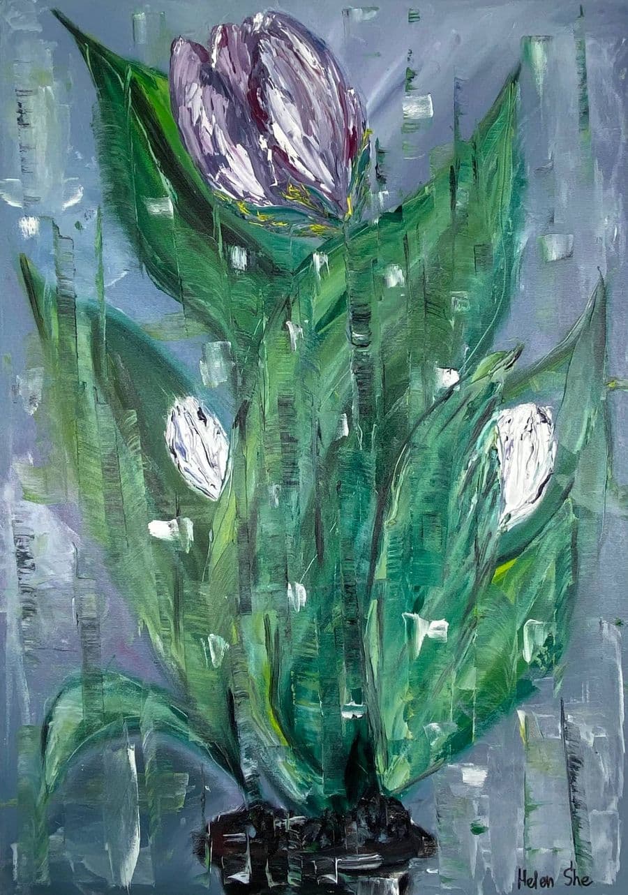 FLOWERS TULIPS — Helen She