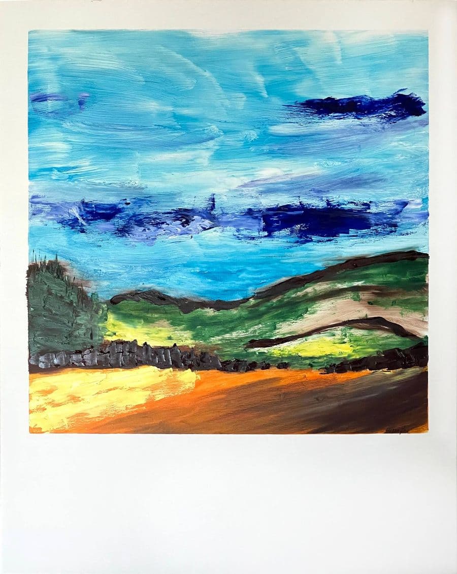 SUNSET IN TOSCANA — Helen She