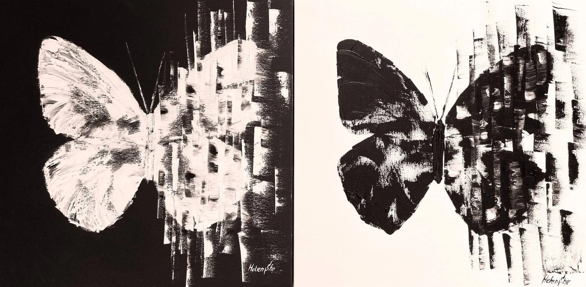 BUTTERFLY MATRIX YIN YANG — Helen She