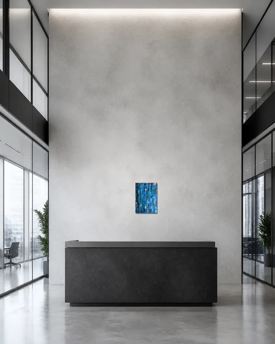 ABSTRACTION shown in an interior
