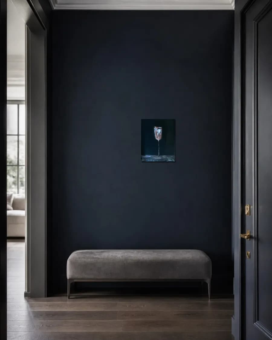 The Last Toast shown in an interior